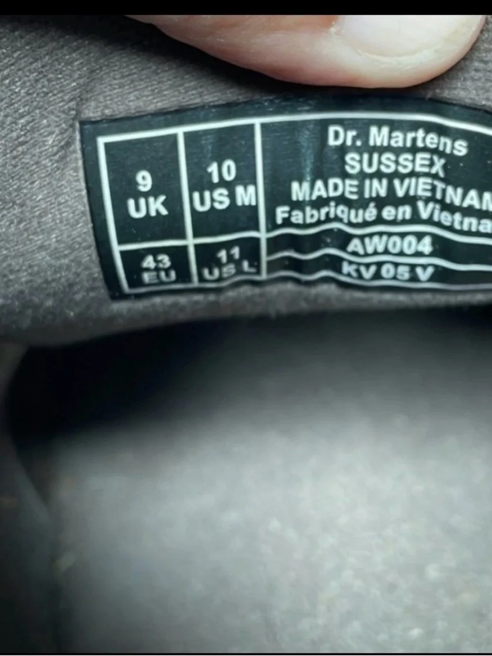 Dr. Martens Air Wair with Soles Bouncing sz 10 Sussex Chukka boots Brown Leather